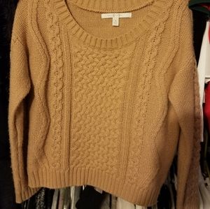 Lauren Conrad Camel sweater